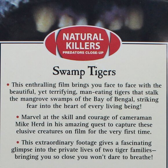Swamp Tigers DVD Video in Sealed or Unopened Package - Picture 4 of 4